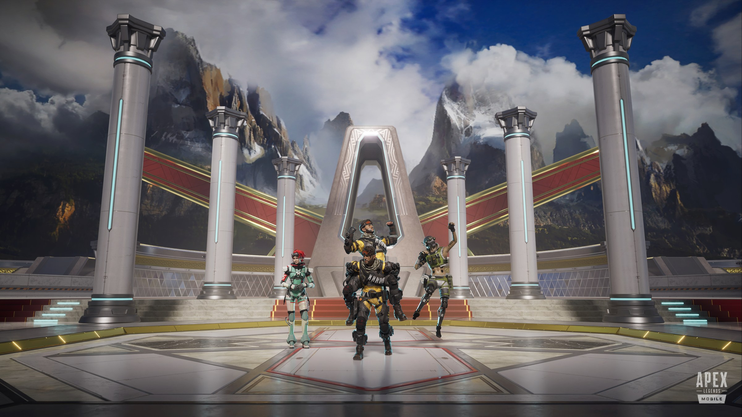 Apex Legends Mobile arena showroom