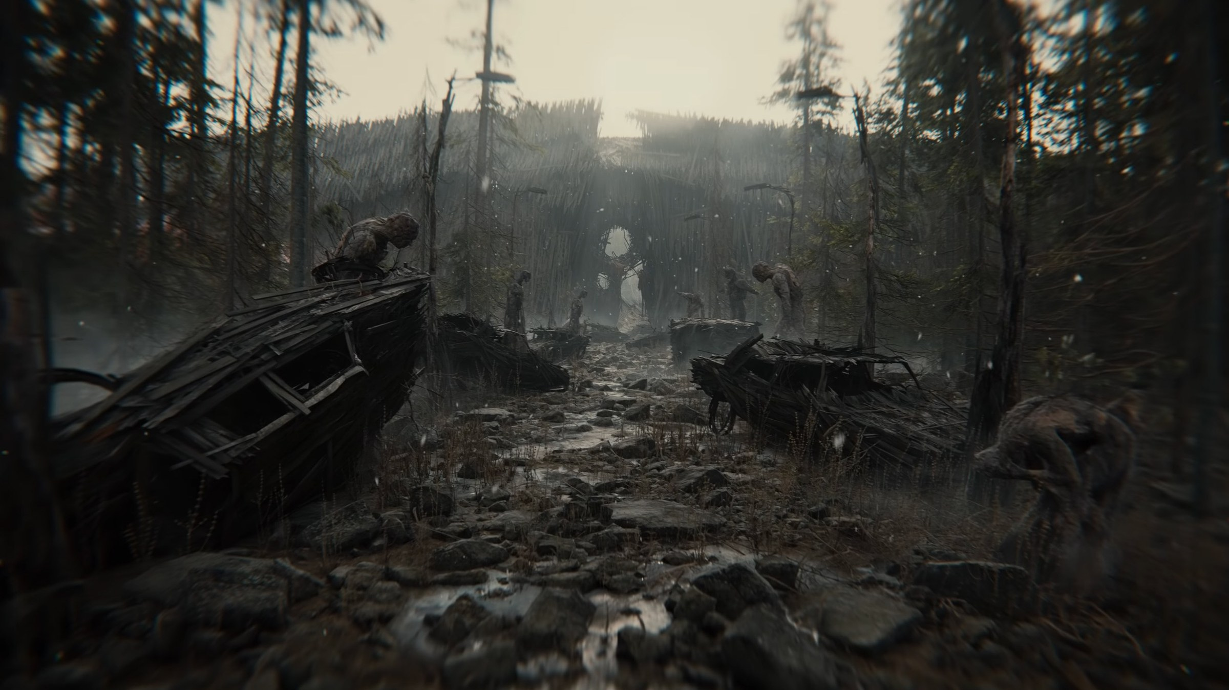 Book of the Dead forest environment