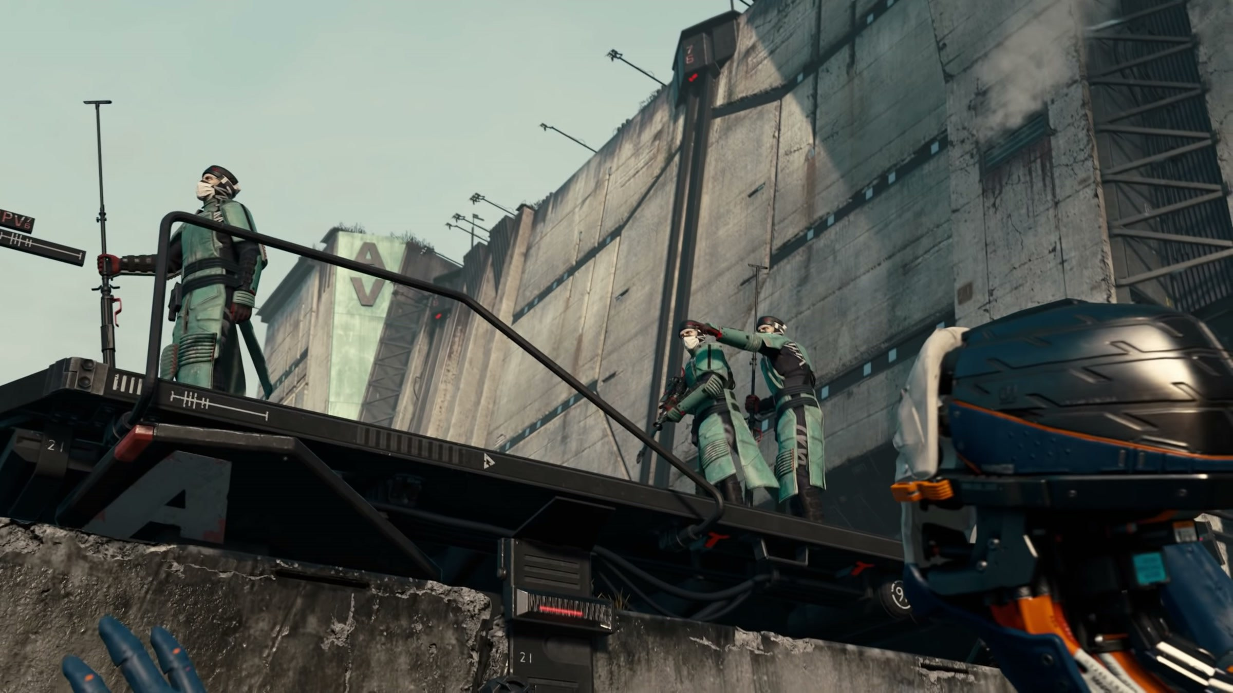 Unity Adam cinematic frame