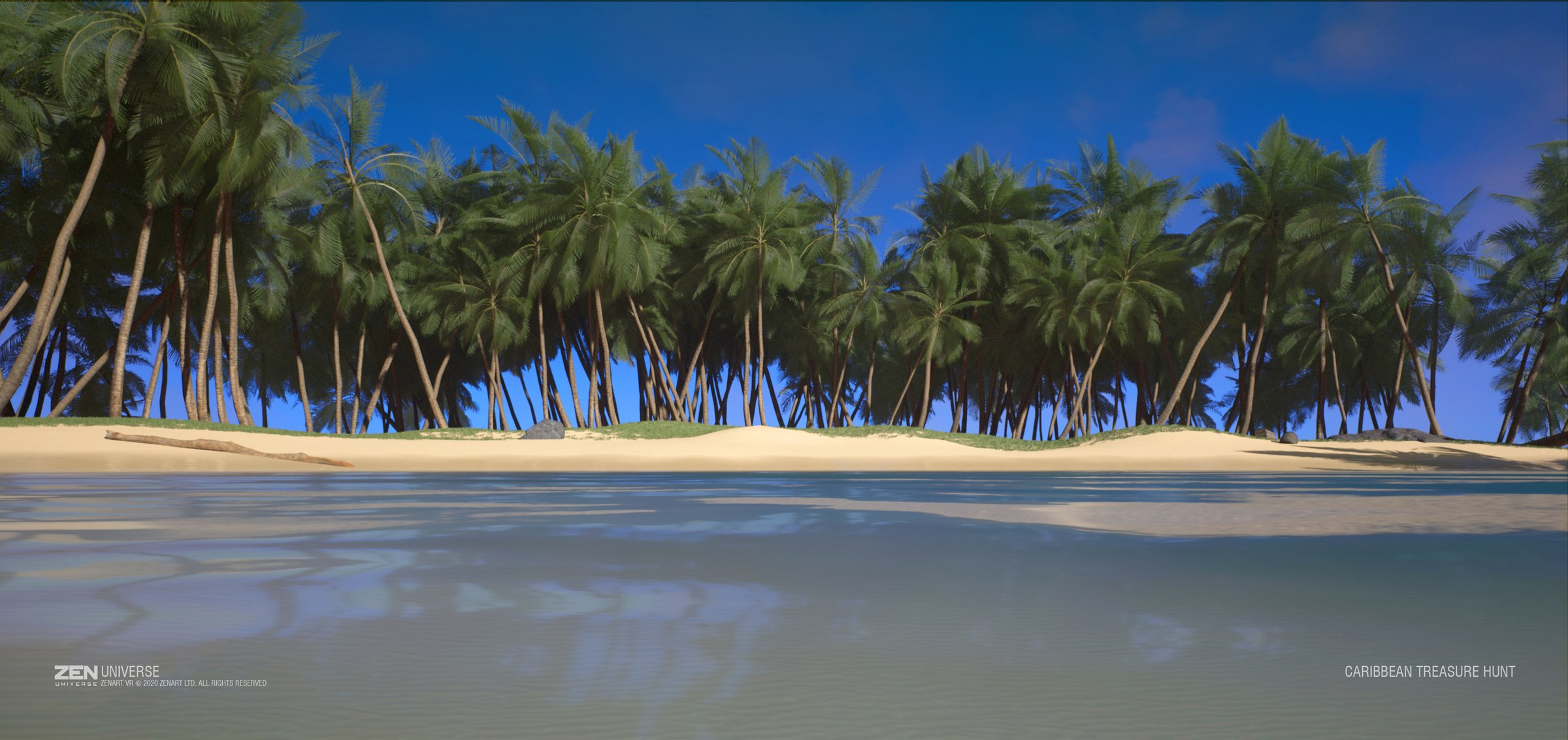 Zen Universe tropical beach